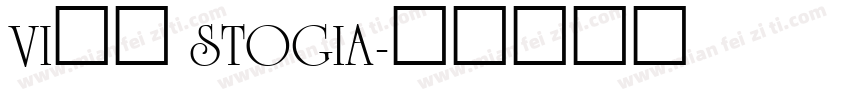 Vi刚问 Stogia字体转换